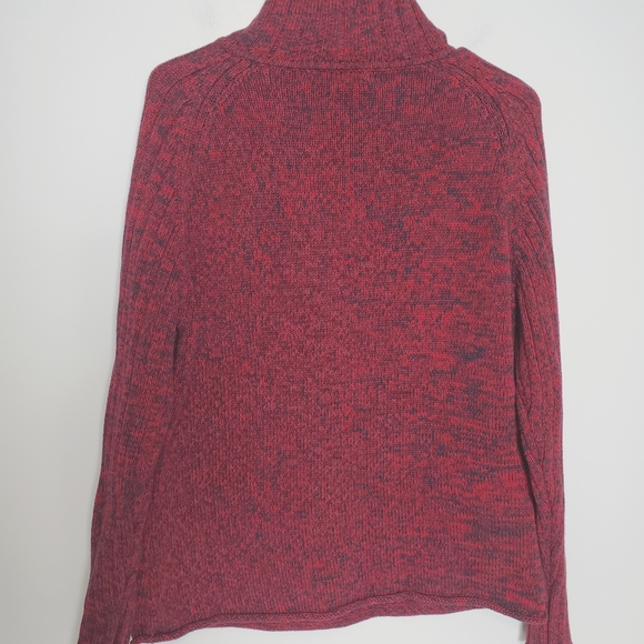 Two Dog Island Marled Mock Neck Sweater - Picture 2 of 6